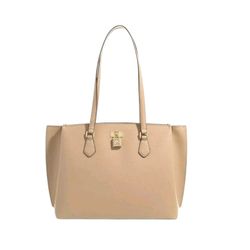 Michael Kors Ruby Large Top-Zip Tote Bag, Camel, One Size