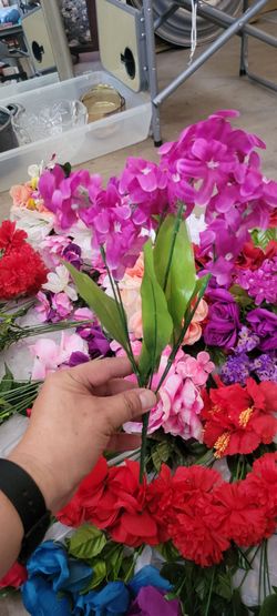 Mix decorations flowers