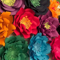 Paper flowers