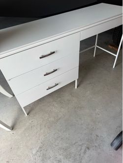 Desk and matching chair