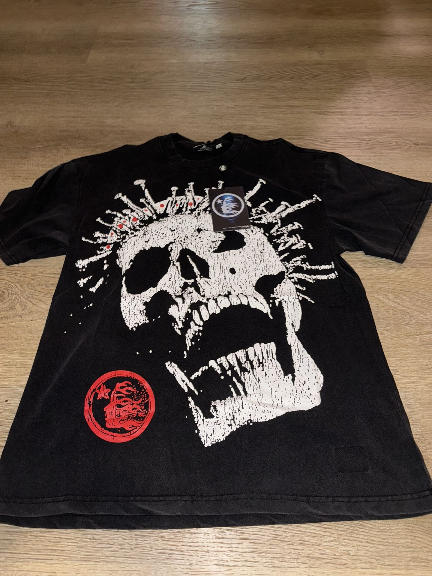 Hellstar Scull Shirt Black Size M 