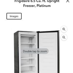 Like New 6.5 Cu Freezer 