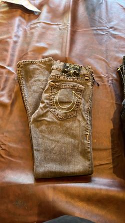 True religion size 32 relaxes straight new