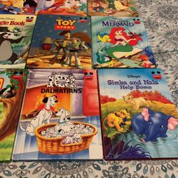 Disneys Wonderful World Of Reading Books Lot of 14 Hardcover Vintage 