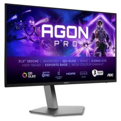 AOC Agon Pro AG326UD 32" 4K Glossy 3rd Gen QD OLED 0.03ms Response Gaming Monitor