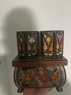 Jewelry Case And Pencil Cup