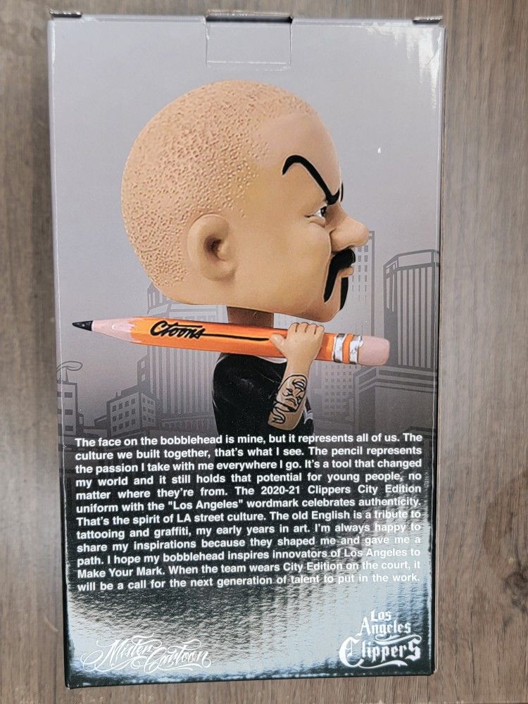 MISTER CARTOON X LA CLIPPERS BOBBLE HEAD