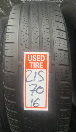 Tires 215/70/16