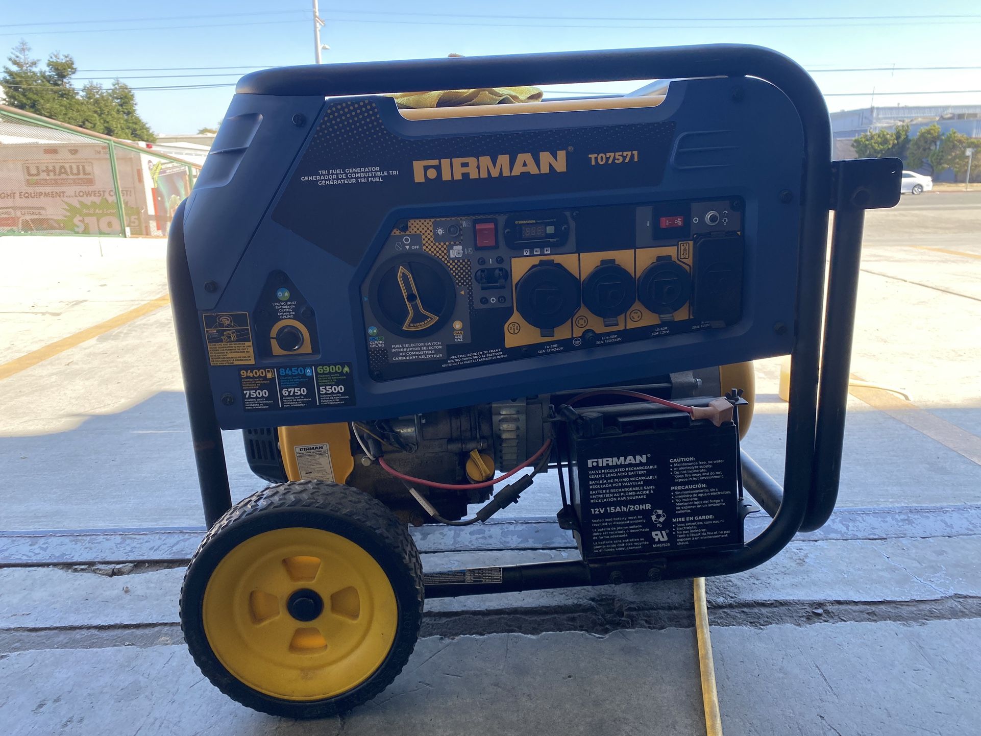 Firman 4500 Watt Generator 