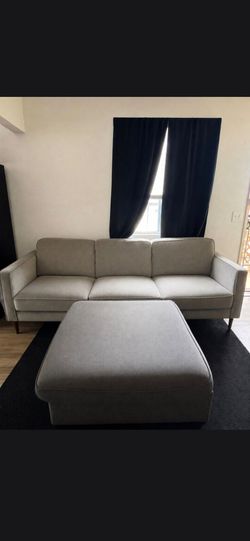 Couch and Ottoman
