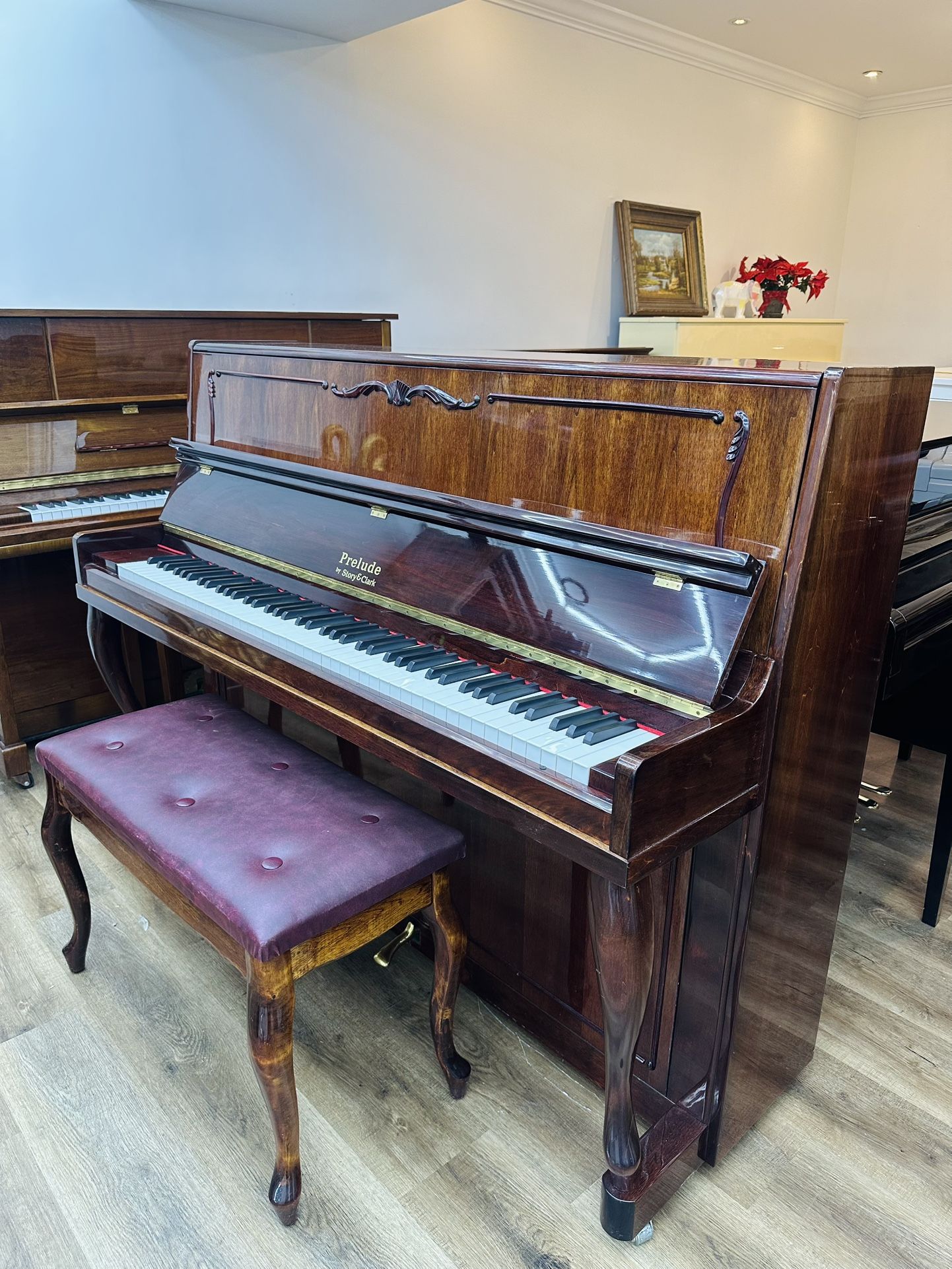 Story Clark Prelude Upright Piano-600$
