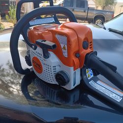 170 sthil chainsaw  , sale as is for repair or parts