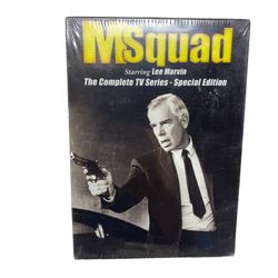 M Squad Complete TV Series Special Edition 16-Disc DVD Set Lee Marvin Bonus Disc