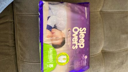 Sleep over diapers