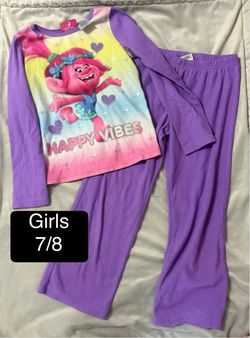 Youth girls 7/8 trolls pajama set