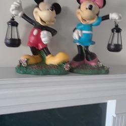 Mickey Snd Minnie  Figures