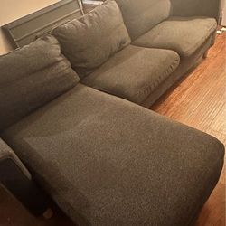 Dark Gray Ikea Couch