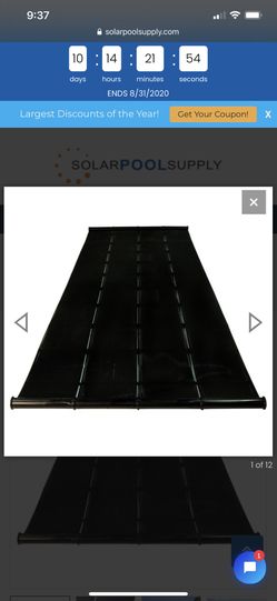 SOLAR POOL HEATERS