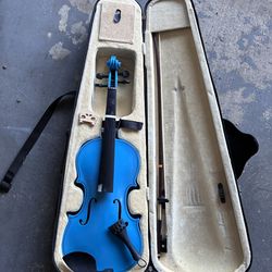 Violin - Blue - No Strings Included.
