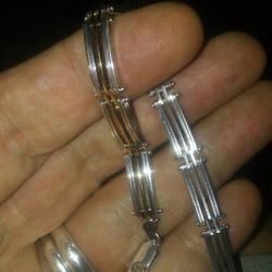 Sterling silver bracelets Italy New