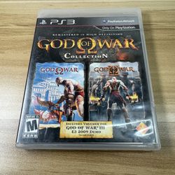 PS3 God Of War Collection 