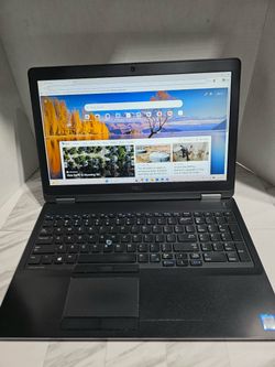 Dell Latitude E5570 windows 11 pro 15-inch laptop with full keyboard WEBCAM HDMI OUTPUT MULTIPLE USB PORTS 16GB DDR4 RAM 256GB NVME BIG battery CHARG
