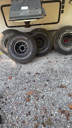 15” Wheels & BFG All-Terrain Tires