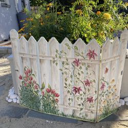 Indoor Decorative  Fireplace Screen 