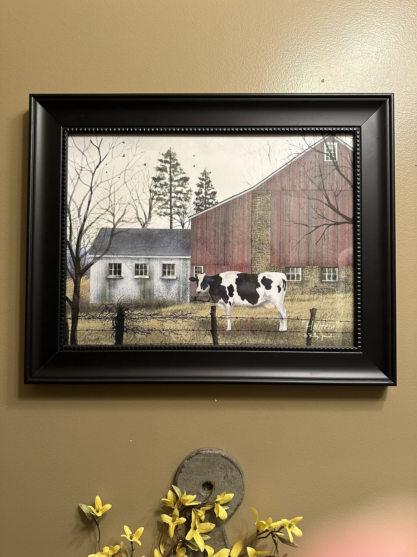 Billy Jacobs Framed Print “Holstein”  