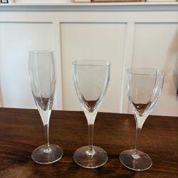 Mikasa Panache Platinum Crystal Glassware  (sets of 10)