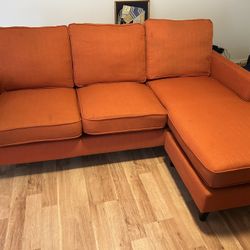 Orange Sofa/Couch/Sectional