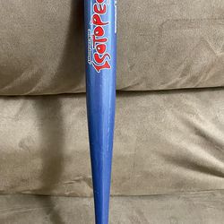 Albuquerque Isotopes Mini Souvenir Baseball Bat 18" 2006 Blue Wood