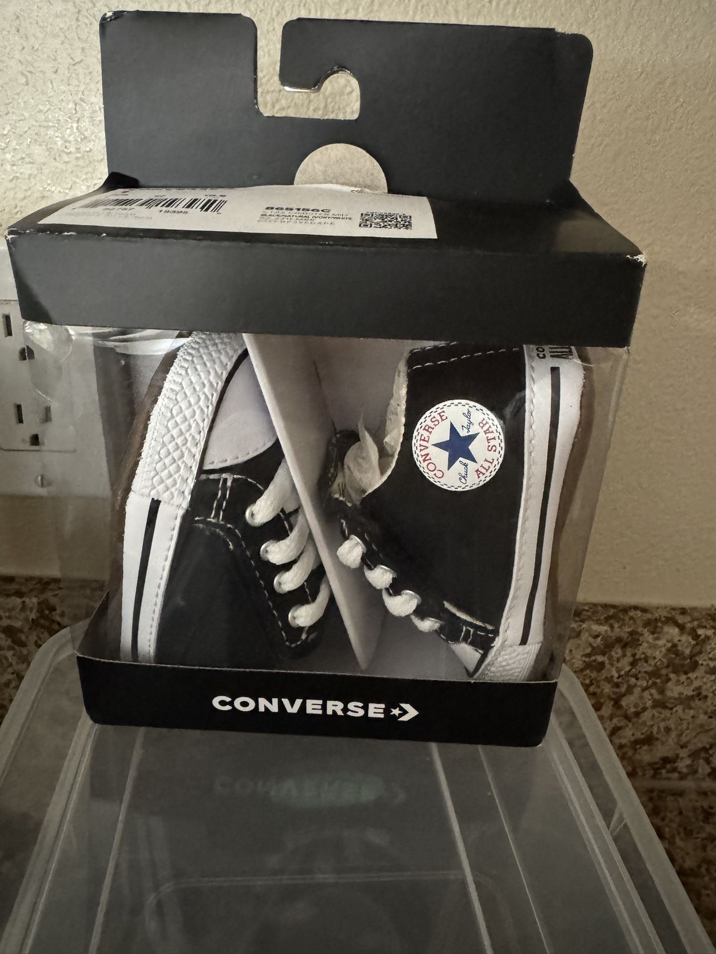 Baby Black Converse