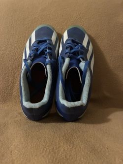 Blue Adidas Crazyfast Cleats 