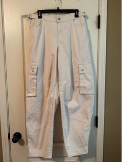 Wild Fable Women’s White Trousers