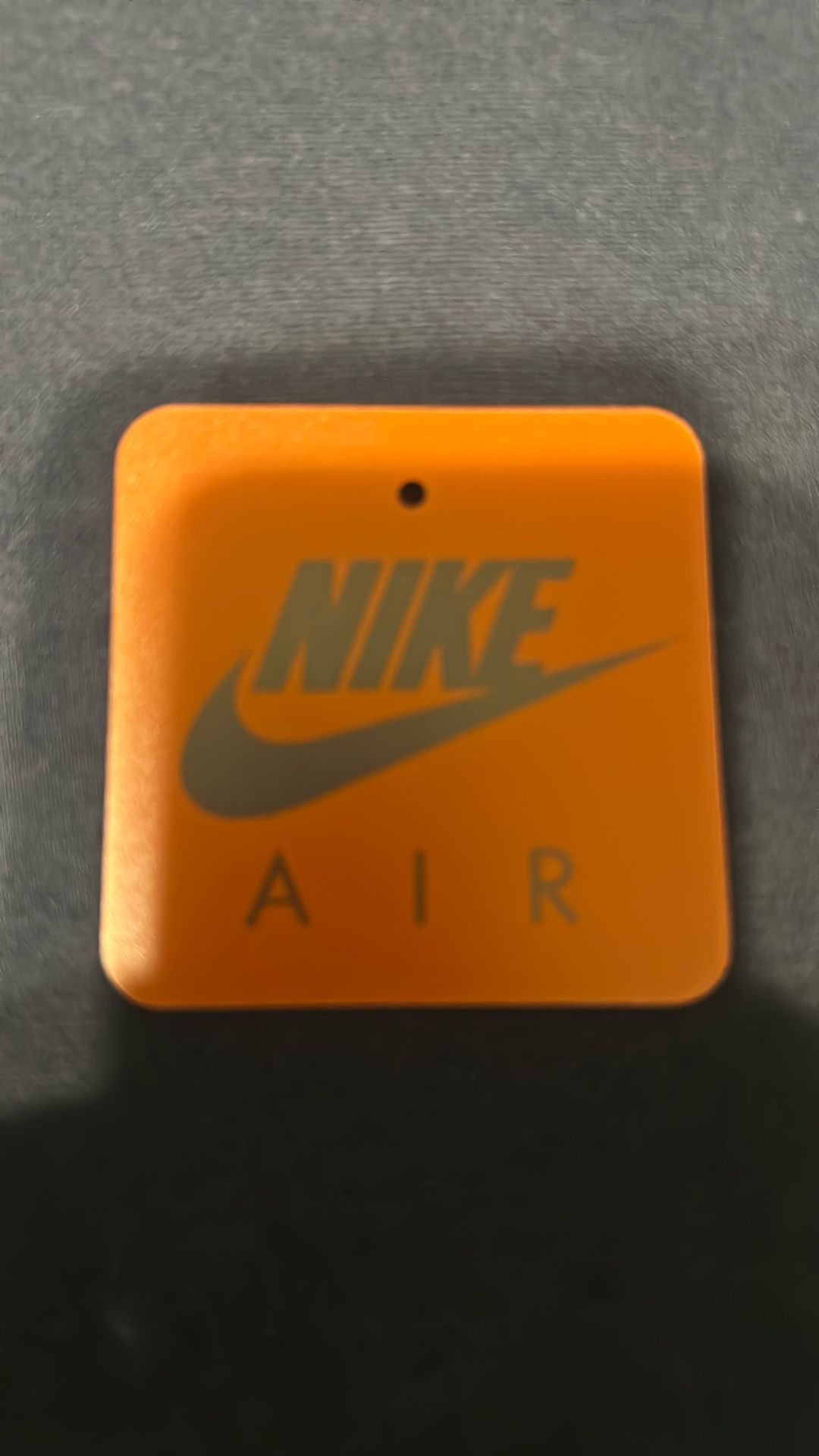 Nike Air shoe tag
