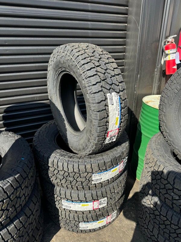 265/70/17 Falken Wildpeak AT4W 4 New Tires