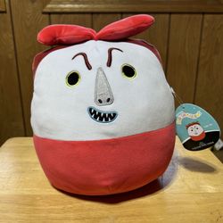 Squishmallows Nightmare Before Christmas Lock Plush Disney 12” 2024 Jazwares NEW