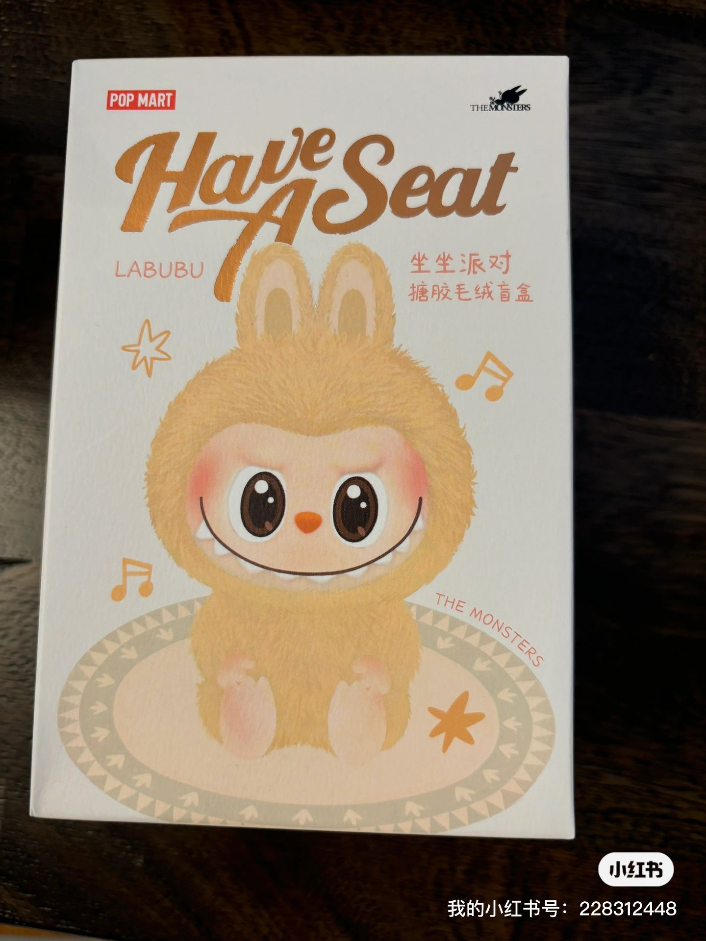 labubu Have A Seat &sea Salt Macaron