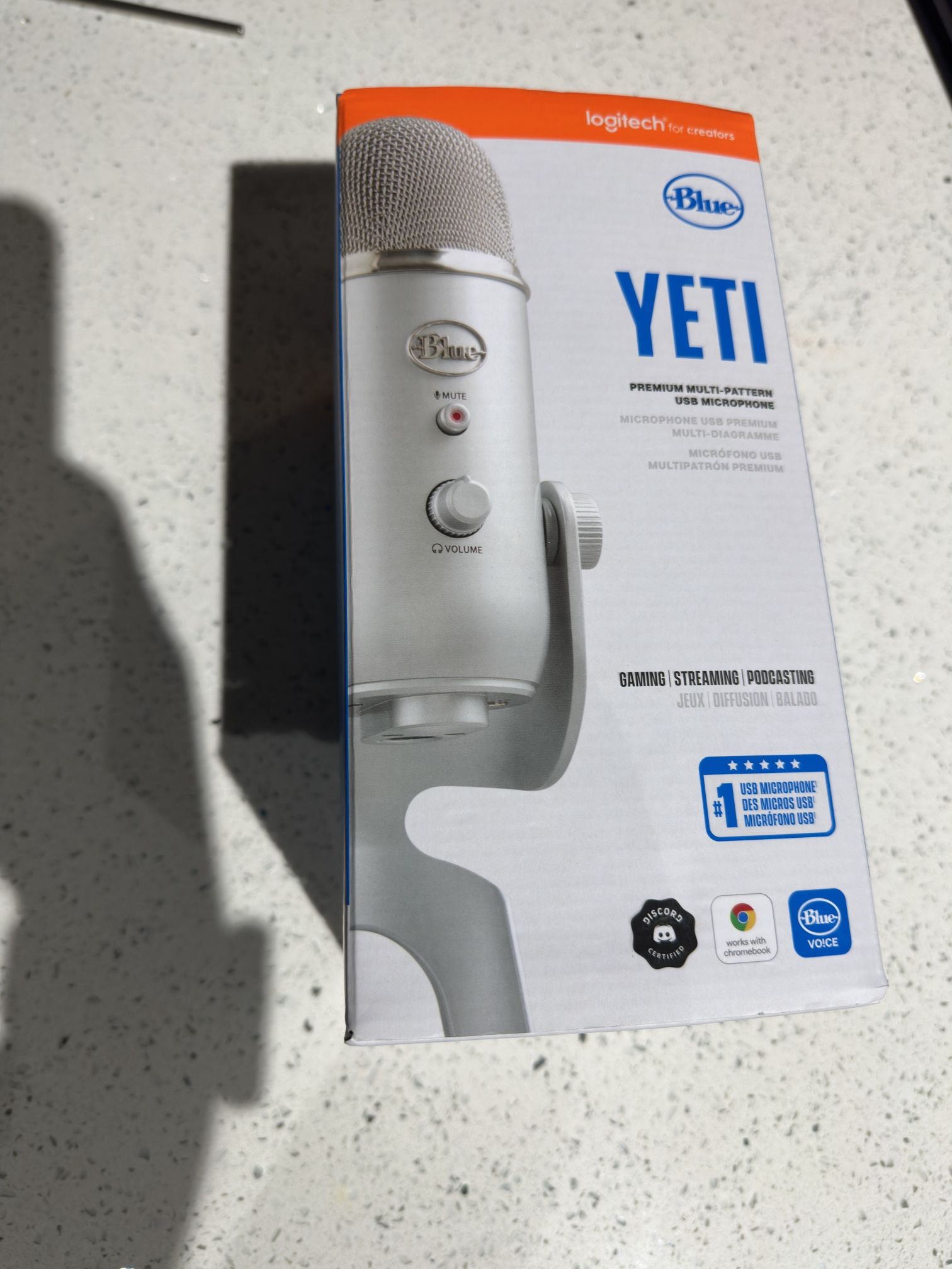 BLUE Microphone Yeti Silver