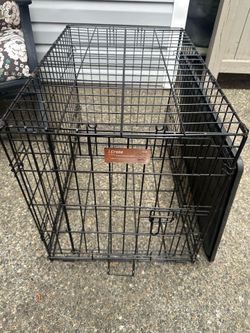 30” Black Metal iCrate Pet Crate