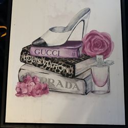 Sneaker canvas frames 