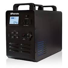 4 Patriots Solar Generator 1800w - Includes 100w Panel Charger
