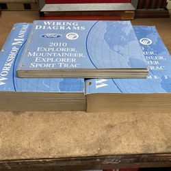Workshop Manual Set-2010 Explorer, etc. 