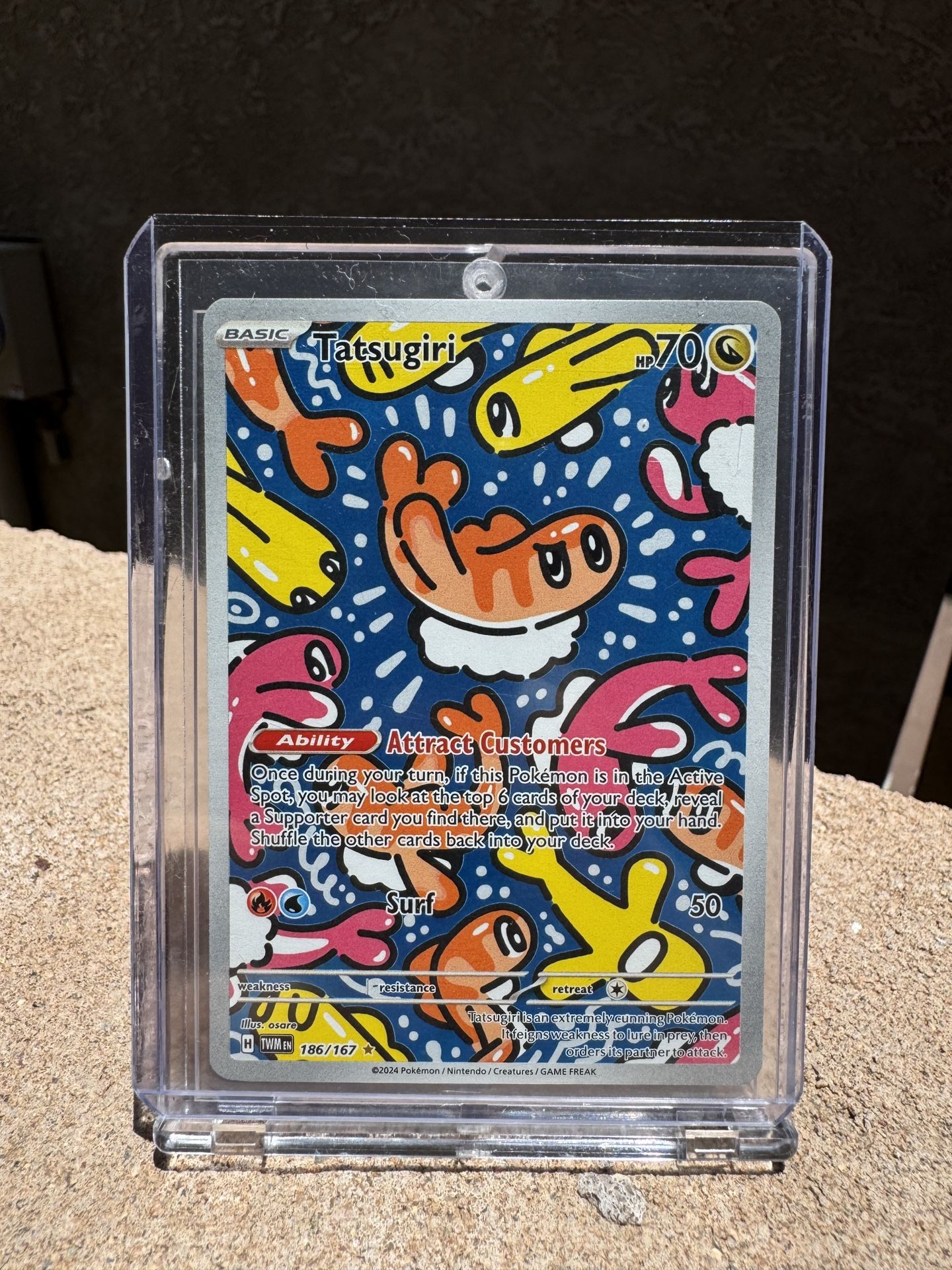 Twilight Masquerade Tatsugiri Illustration Rare