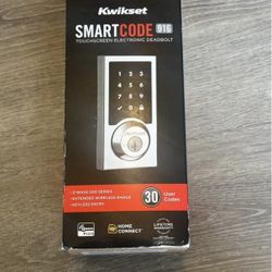 Kwikset Smartcode 916 Z-Wave Smart Lock, Keyless Entry