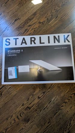 Starlink Standard X Satellite Internet Kit