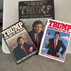Donald Trumpets Broad Game, Books
