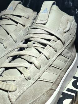ZNSORED Hi Suede Taupe Grey Men's Size 11.5 Worn Twice w/ Box