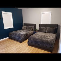 Two Full Size Bed Frames - $50 Each (Pick Up Only)